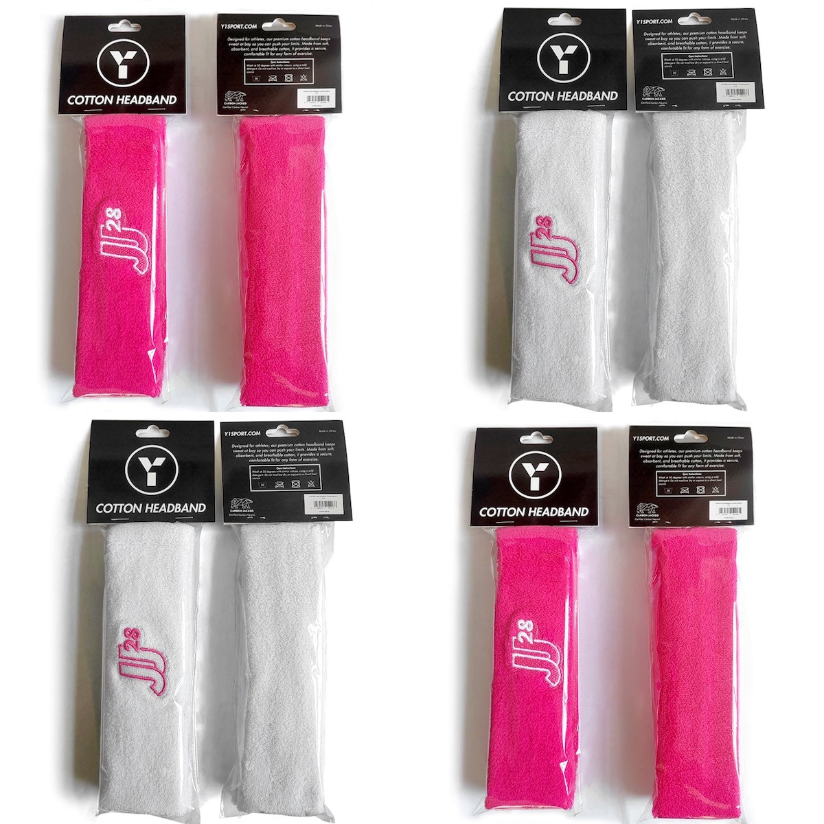 Y1 JJ28 LE Cotton Headband (Pack of Two) 25/26 | ONE Sports Warehouse